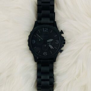 Fossil Black Chronograph Watch